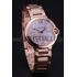 Swiss Cartier Ballon Bleu de Cartier Pink Diamond Dial Gold Bracelet  622556