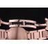 Swiss Cartier Ballon Bleu de Cartier Pink Diamond Dial Gold Bracelet  622556