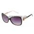 Cartier Panthere Decor Black And White Frame White Temples Sunglasses 308263