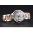 Swiss Cartier Ballon Bleu 36mm Silver Dial Stainless Steel Case Two Tone Rose Gold Bracelet  622876