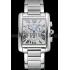 Cartier Tank MC White Dial Stainless Steel Case And Bracelet  622697 Replica