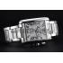 Cartier Tank MC White Dial Stainless Steel Case And Bracelet  622697 Replica