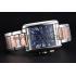 Cartier Tank MC Blue Dial Stainless Steel Case Two Tone Bracelet  622700