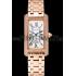 Cartier Tank Americaine White Dial Diamond Bezel Rose Gold Case And Bracelet 1453779