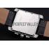 Cartier Tank MC White Dial Stainless Steel Case Black Leather Bracelet  622689 Replica