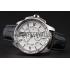 Cartier Calibre De Cartier Small Seconds White Dial Stainless Steel Case Black Leather Strap