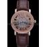 Cartier Rotonde Skeleton Flying Tourbillon Brown 621961