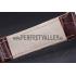 Cartier Tank MC Gold Diamond Case Brown Dial Brown Leather Strap  622170 Replica