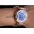 Cartier Ballon Bleu Rose Gold Stainelss Steel Strap Black Dial  621454 Replica