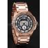 Cartier Calibre De Cartier Small Seconds Black And White Dial Rose Gold Case And Bracelet