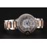 Replica Swiss Cartier Ballon Bleu 40 MM Diamond Dial Diamond Case Rose Gold And Staineless Steel Bracelet 1453885