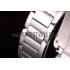 Cartier Tank Anglaise 36mm Silver Dial Diamonds Steel Case Two Tone Bracelet Replica