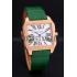 Cartier Santos 100 Diamond Rose Gold Bezel 621933