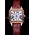 Cartier Santos 100 Polished Rose Gold Bezel 621919