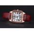 Cartier Santos 100 Polished Rose Gold Bezel 621919