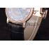 Cheap Cartier Moonphase Rose Gold Watch with Black Leather Band ct251 621370