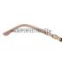 Cartier Golden Logo Detail Dark Red And Beige Frame Sunglasses 308275