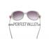 Cartier Panthere Decor Jewelry White Sunglasses 307783