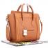 Celine  2008 2way Cow Leather Coffee Handbag