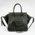 Replica Celine  1890 2way Crocodile Black Handbag