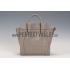 Celine Nano Luggage Crocodile Grey