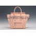 Celine Mini Luggage Peach Silver Hardware 18926740