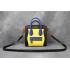 Celine Handbag Cross Body Bag Calfskin Yellow