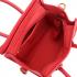 Cheap Celine  3008 2way Cow Leather Red Handbag