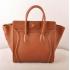 Celine  303 Ladies Cow Leather Coffee Handbag