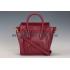 Celine Nano Luggage Dark Red