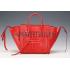 Celine Phantom Medium Red Crocodile Leather