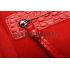 Celine Phantom Medium Red Crocodile Leather