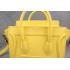 Celine Handbag Cross Body Bag Yellow