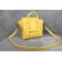 Celine Handbag Cross Body Bag Yellow