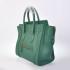 Celine  3074 2way Lambskin Green Bag