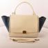 Replica Celine  3073 2way Cow Leather Blue Handbag