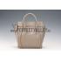 Celine Micro Luggage Crocodile Grey