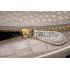 Celine Micro Luggage Crocodile Grey