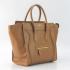 Celine  108908 Cow Leather Apricot Handbag