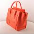 Celine  303 Handbag Cow Leather Orange