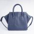 Cheap Celine 1890 2way Cow Leather Blue Bag HM09268