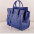 Celine  303 Handbag Cow Leather Blue