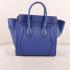 Celine  303 Handbag Cow Leather Blue