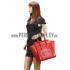 Replica Celine Mini Luggage Red