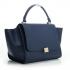 Celine  3042 2way Cow Leather Blue