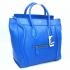 Celine  1008 Handbag Cow Leather Blue