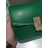 Celine Box Shoulder Bag Calfskin Green