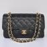 Chanel  Flap bags 58600 Black Medium Cross Body Bag