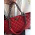 Chanel New Arrival Red Paris Dallas Leather Handbag