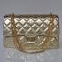 Chanel 2.55 Reissue Flap 28668 Gold Lambskin Cross Body Bag